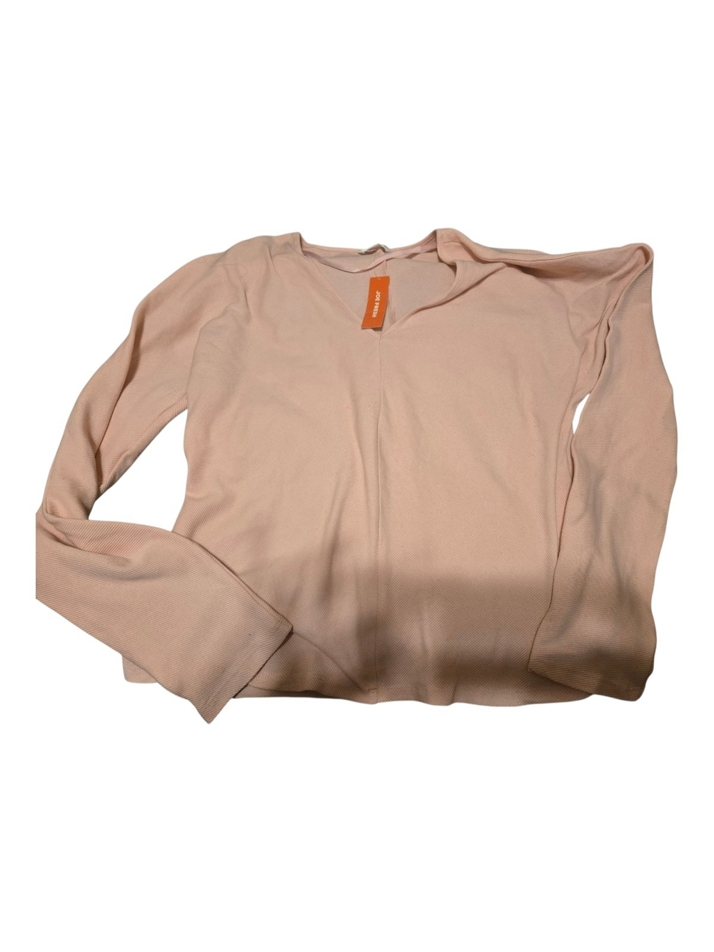 Joe Fresh Pale Blush Long-Sleeve Knit Top